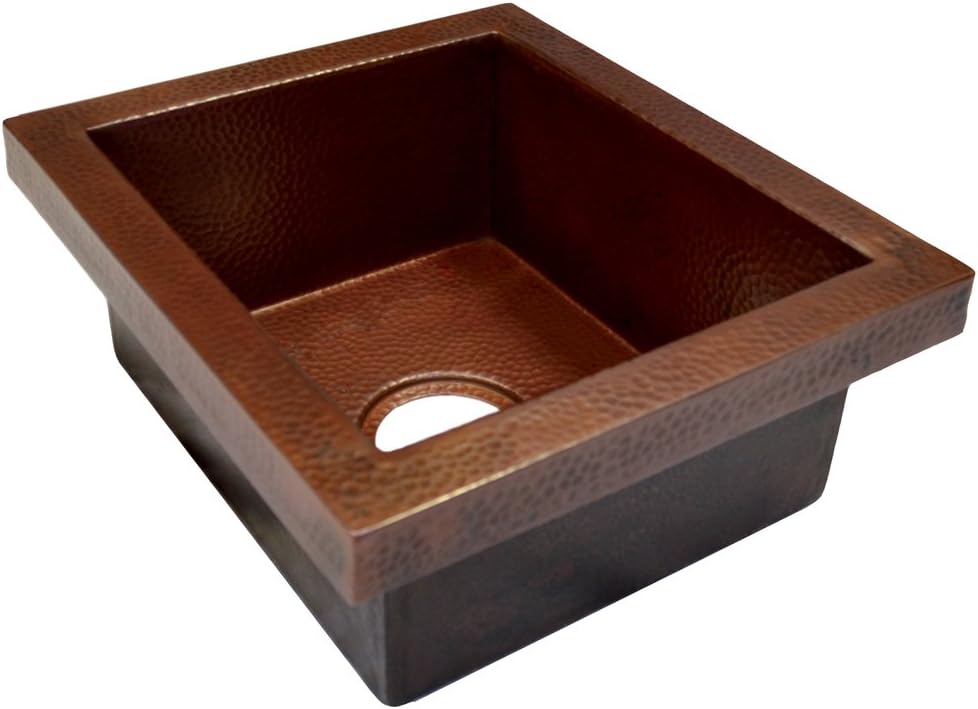 Native Trails CPS232 Manhattan Drop-in Bar/Prep Sink, Antique Copper