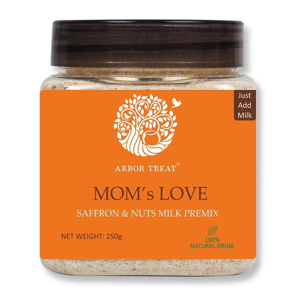 ARBOR TREAT Saffron Dry Fruits Milk Masala Mom's Love Jar Dudh Masala, 250 g