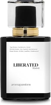 LIBERATED | عطر فرمون كولونيا للرجال والنساء | Extrait De Parfum | عطر طويل مستنسخ من عطر زيت أساسي | عطر De Hombre Mujer | 50 مل / 1.7 Fl Oz