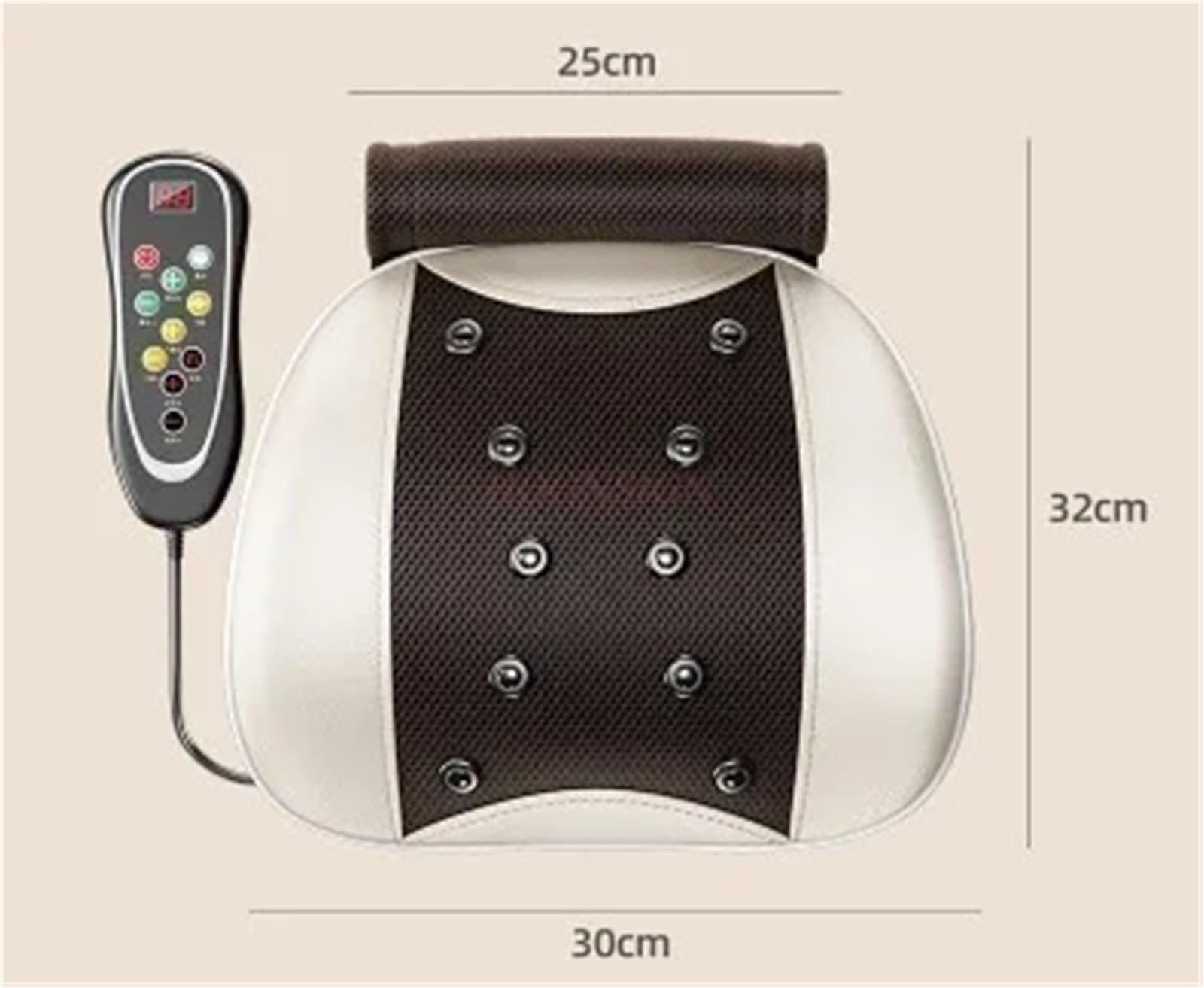 Masseur de taille électrique pour le dos, les lombaires, la colonne cervicale (style 1)