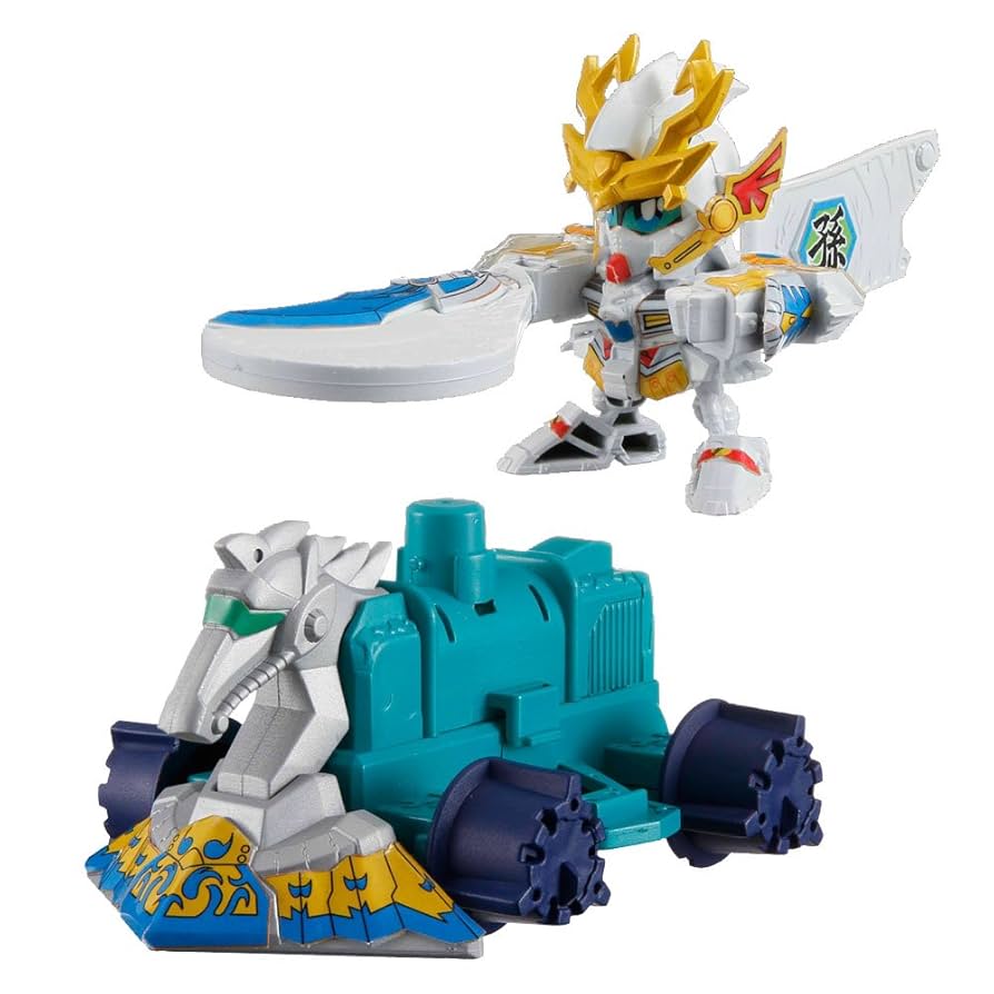 Amazon.co.jp: 騎馬ブレイカー 猛虎装 孫権ガンダム+白銀流星馬