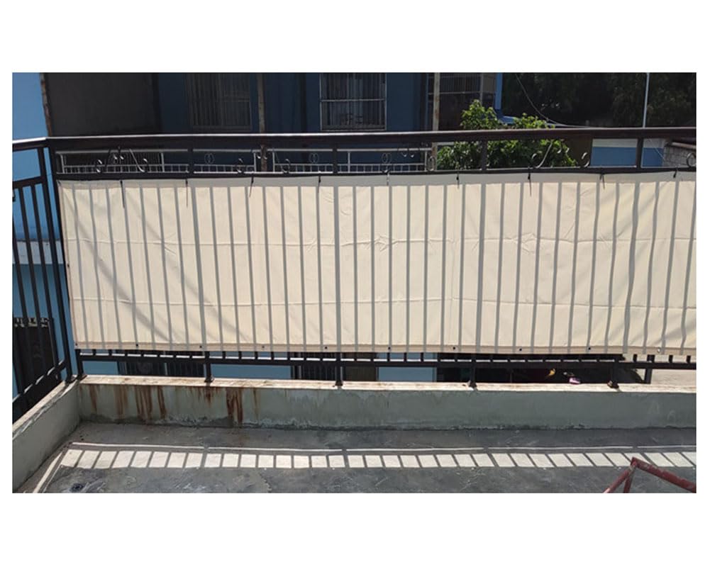 KLGFBDC Balcony Privacy Screen Outdoor Garden Netting Durable Shade Solution 0.9x19M for Terrace and Balcony Weatherproof and TearResistant Privacy Fence