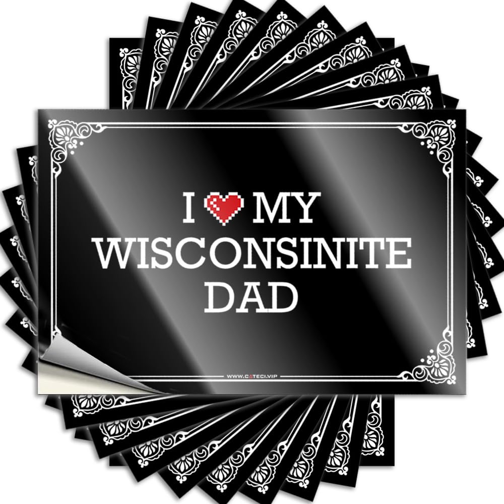 Saying Home | Mini Case I Love My Wisconsinite Dad for Travel(8X12CM)