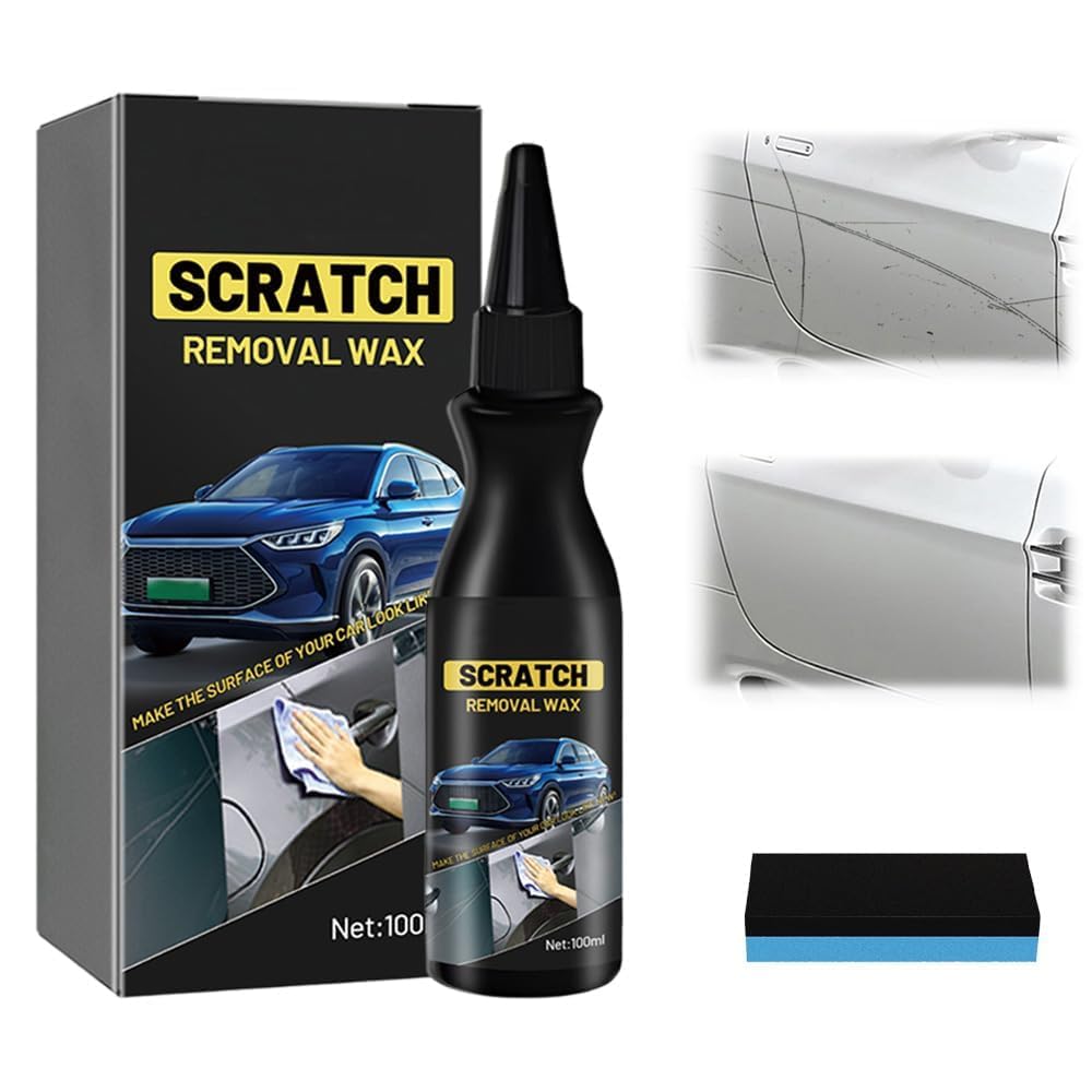 Car Scratch Remover, 2026 Car Scratch Repair Deep Scratches, Scratch Repair Cream, Car Paint Scratch Repair Remover (1 PCS) - 1