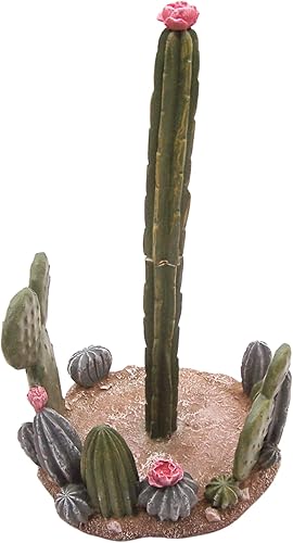 Miniatura 4 de Toallero de papel para plantas de cactus, accesorios de cocina del suroeste, organización independiente de encimera, 13.5 pulgadas