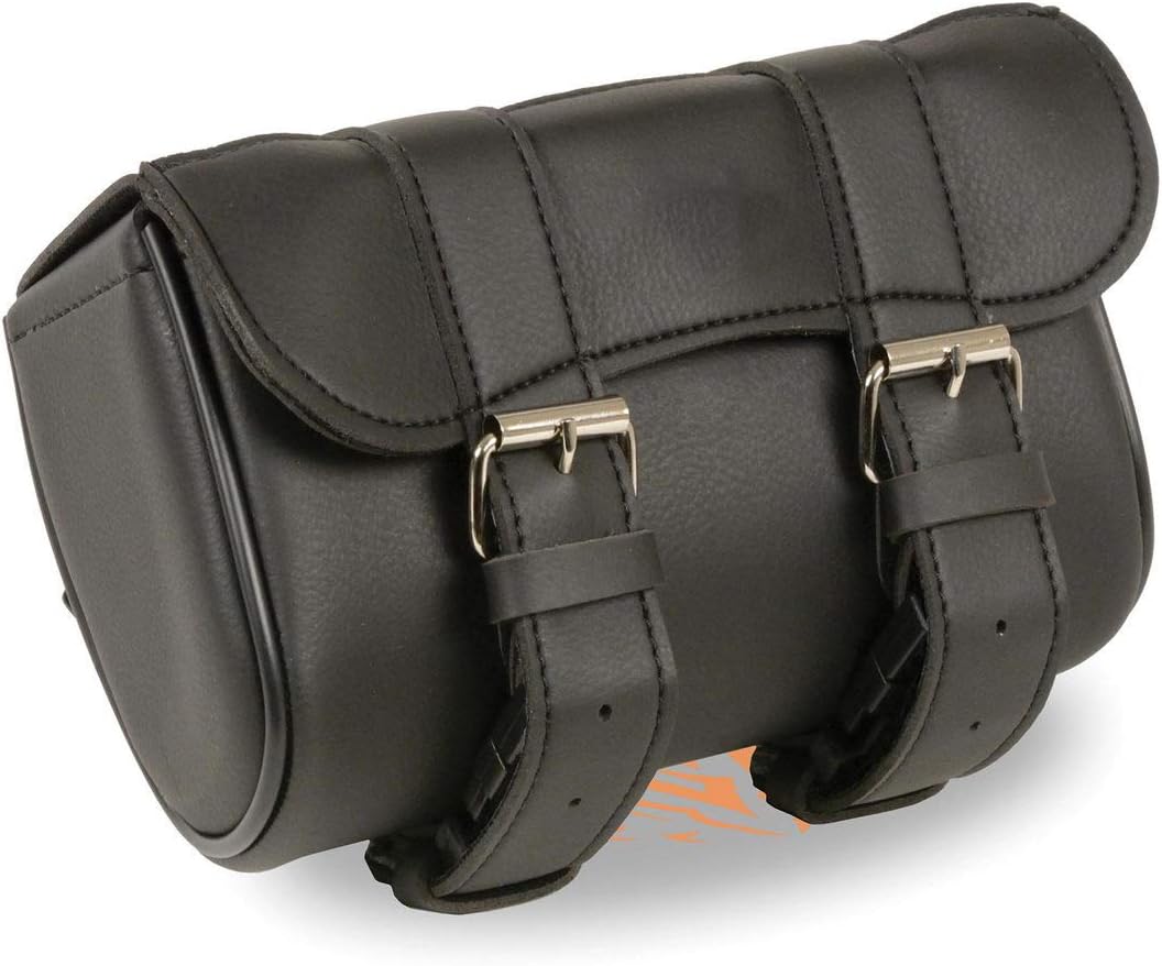 Milwaukee Leather SH42501 Black Motorcycle PVC Motorcycle Tool Bag - One Size
