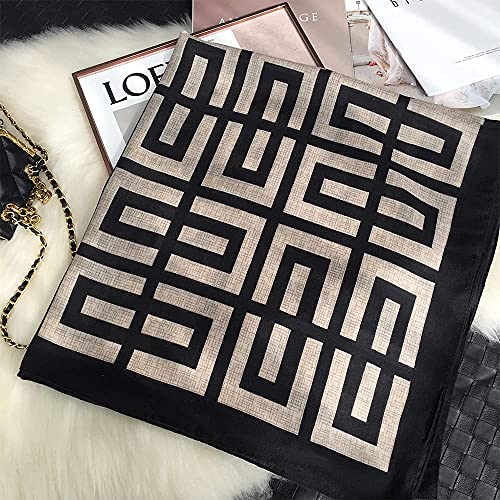 Finizo Women'S Scarves Lady Light Soft Fashion Solid Scarf Wrap Shawl For All Season  thumb #4