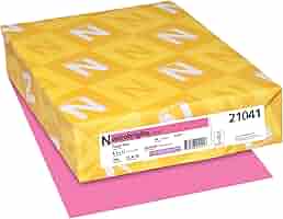 astrostuffs bright サイン Fireball Fuchsia Card Stock - 8 1/2 x 11 in 65 lb Cover