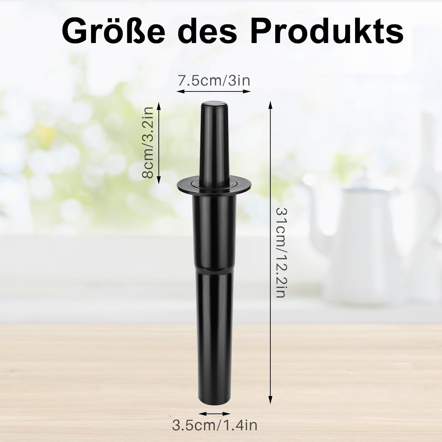 Tamper Tool akcesoria zamienne – plastikowy wkład – mikser stojący, ubijak części zamienne, popychacz do smoothie Maker