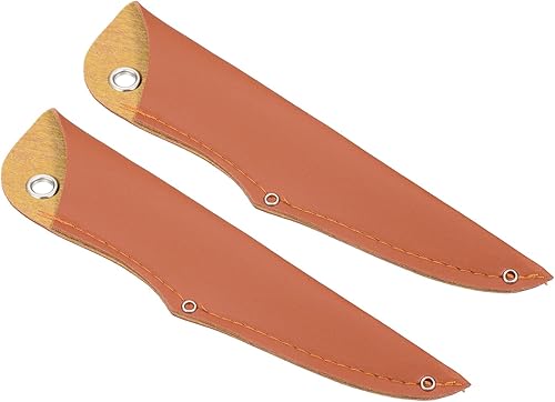 PATIKIL Funda de piel sintética para cuchillo de pelar de 8 pulgadas, paquete de 2 fundas para cuchillos, protector de filos, protector de PATIKIL Funda de piel sintética para cuchillo de pelar de 8 pulgadas, paquete de 2 fundas para cuchillos, protector de filos, protector de