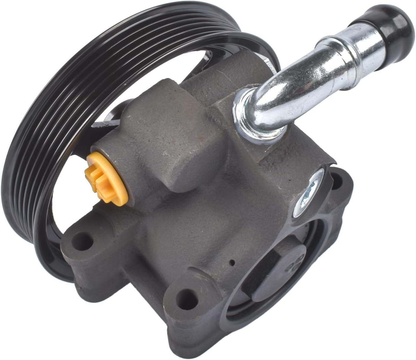Bario 20-283 Power Steering Pump with Pulley Replacement for Ford F-250 F-350 F-450 F-550 Super Duty 1999-2004, E-150 E-250 E-350 1997-2007, Econoline 1999-2006# 1C2Z3A674AA 1C2Z3A674BA