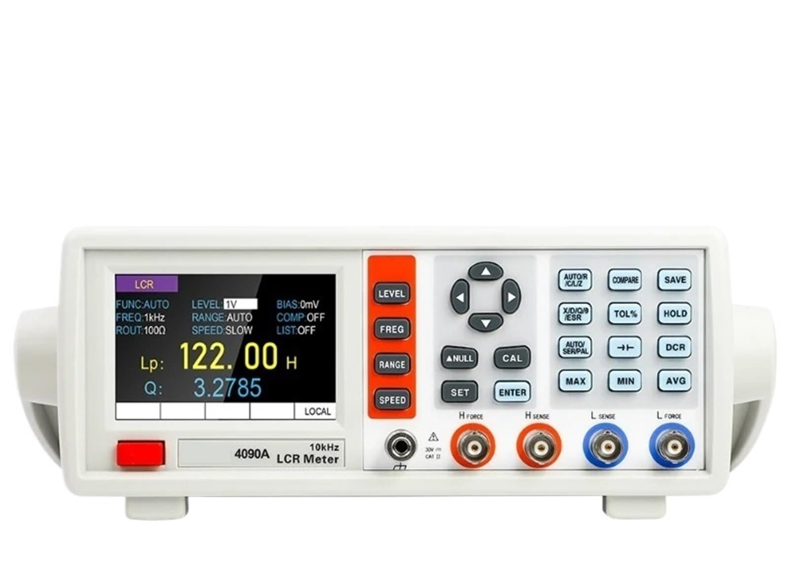 4090 Cyfrowy miernik LCR na biurko Pojemność Rezystancja Impedancja Indukcyjność Instrument pomiarowy Komponent mostka elektrycznego(4091C)