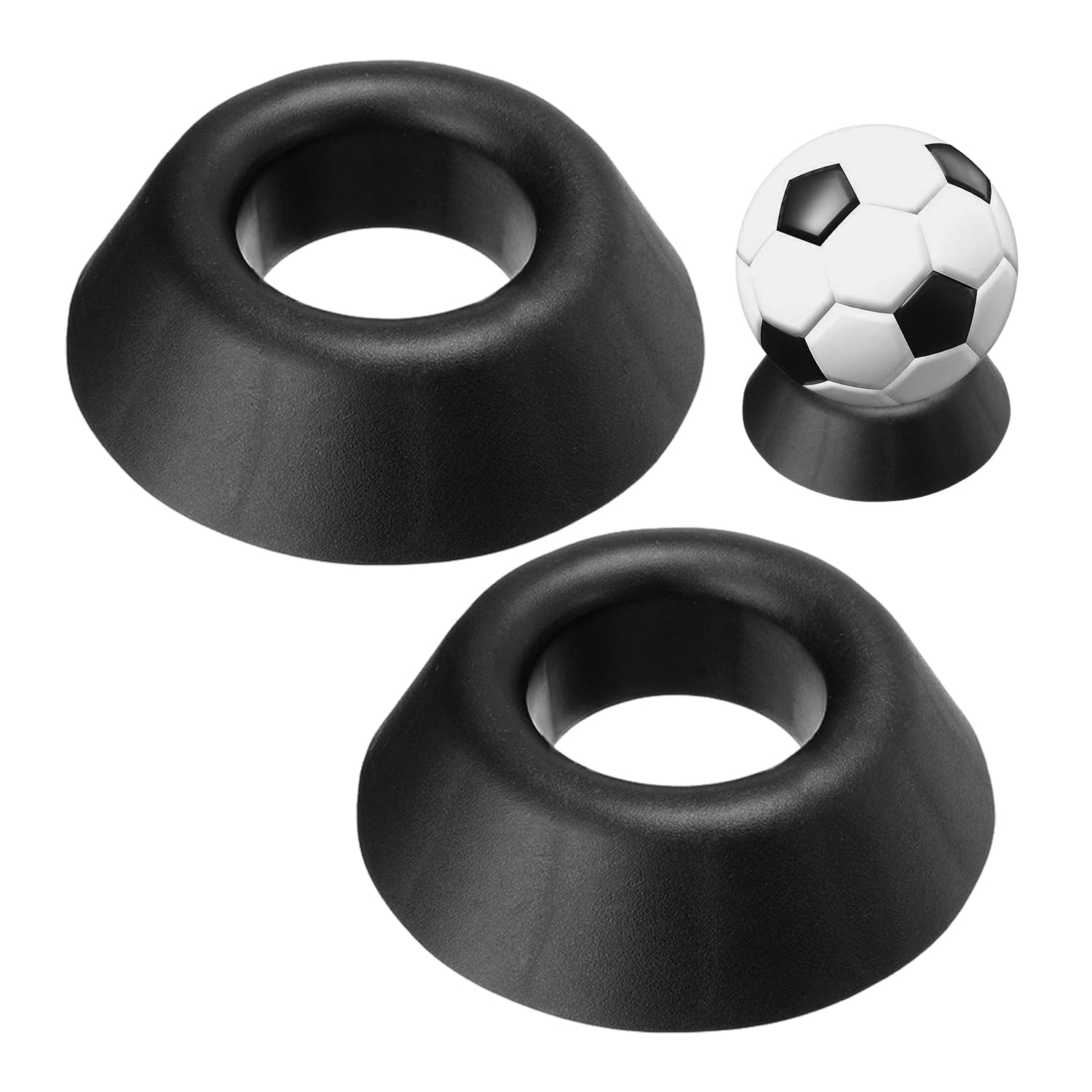 Supporti per Palline in Plastica da 2 Pezzi, Base Espositiva per Palline, Espositore per Palline, Accessori per Ornamenti per Palline, Accessori per Riporre Palline