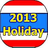 Easy to View Thailand Public and National holidays 2013