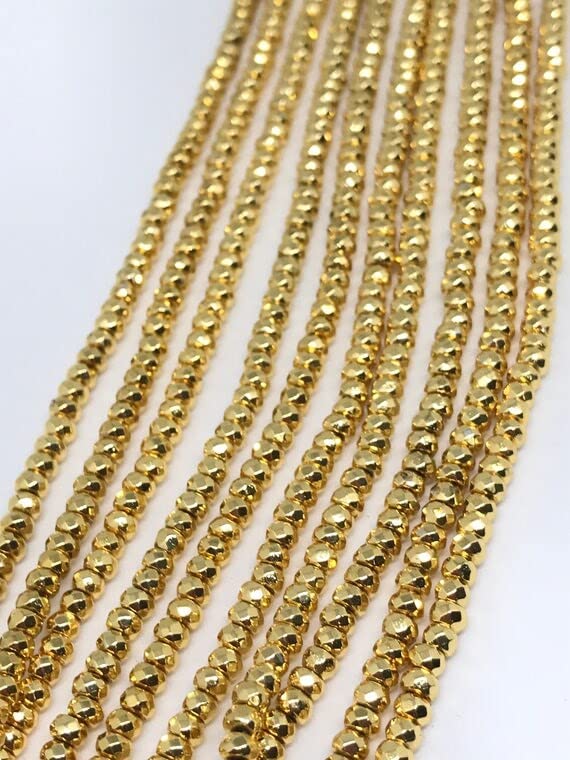 Perles en hématite 3mm pour créer vos bijoux de soirée élégants