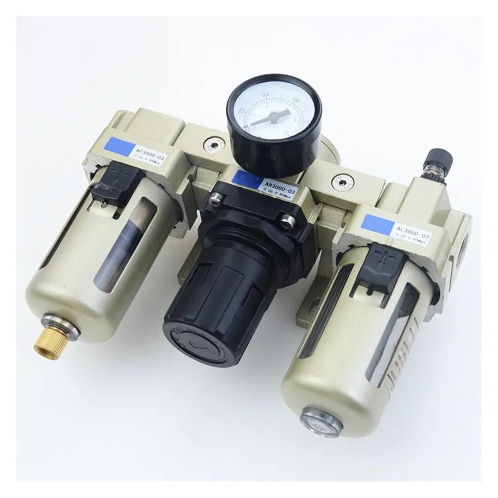 AC2000-5.7 cm regulator ciśnienia, filtr sprężarki powietrza, separator wilgoci oleju do osuszacza wody (AC2000-02D)