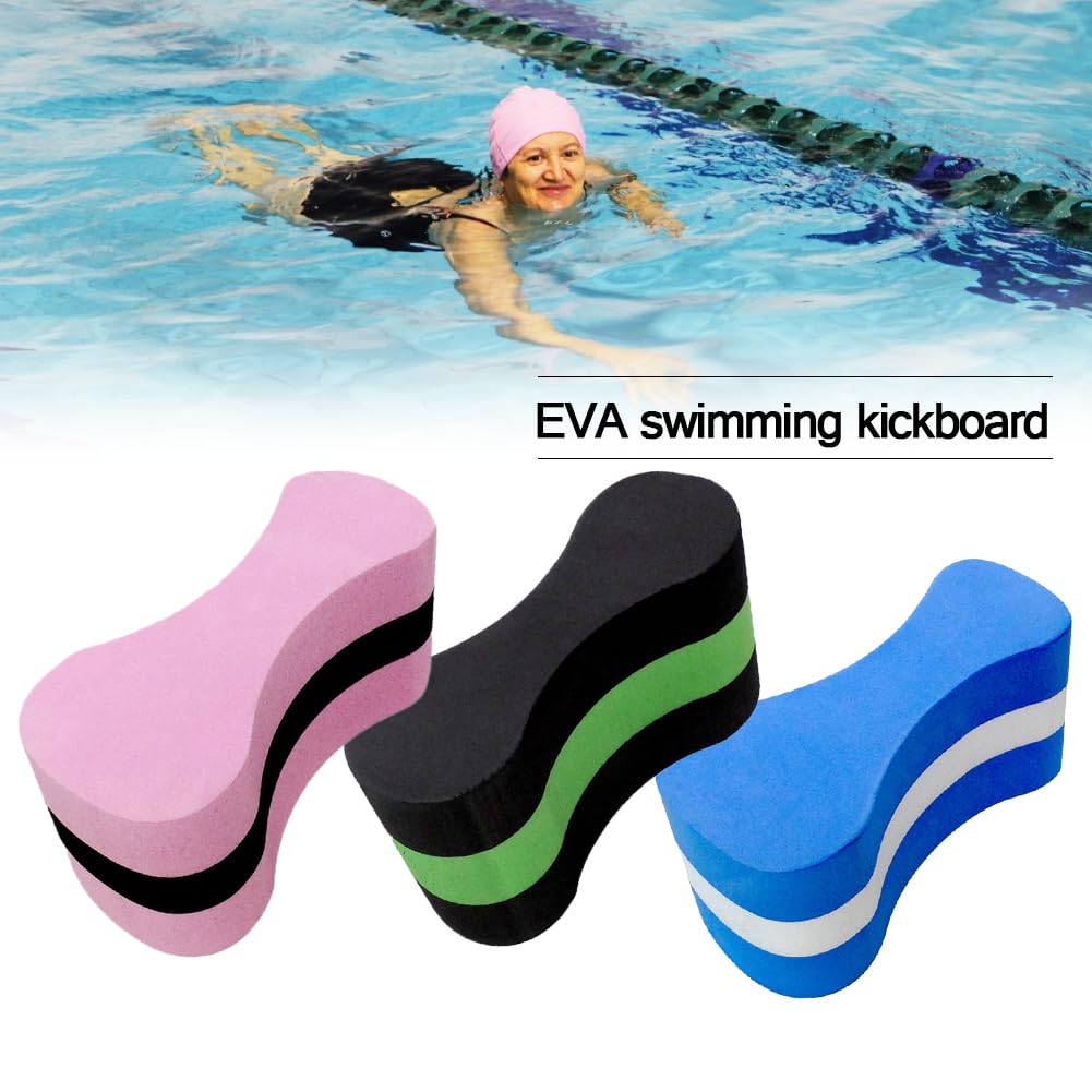 Pullbuoy Float Pull Buoy - Tabla de natación para Adultos, Pullbuoy Float Float Pull Buoy, Ayuda de Entrenamiento, de Eva, para Adultos, Personas Mayores, niños, natación, Color