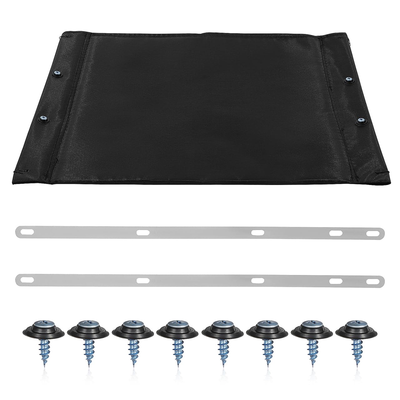 minkissy Cojín para Asiento De Silla De Ruedas De Oxford 17.71X16.53 Pulgadas Almohadilla Extraíble Antideslizante con Tornillos Y Arandelas Repuestos Completos