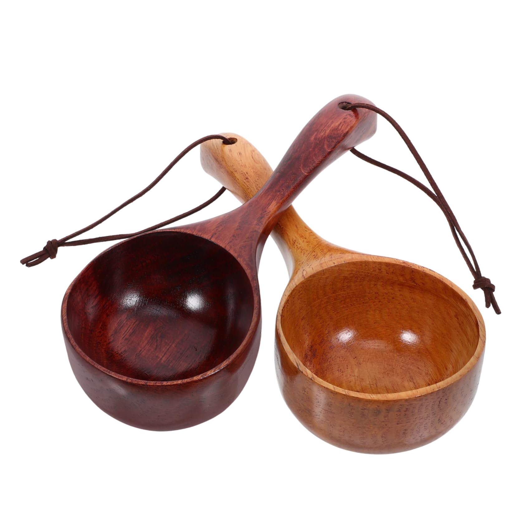 Cabilock 10 Piezas Cuchara de arroz japonesa cucharón cucharón de sopa de cocina Cucharón de sopa de madera Cucharón de sopa práctico cucharon para sopa cucharón de madera