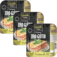 Kit com 3 Unidades de Massa para Lasanha Vegana Tradicional 300g - Casarão