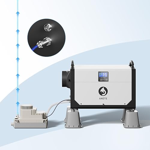 Miniatura 4 de Bomba de condensado automática HVACR Equipo Bomba de eliminación de agua AC Eliminación de condensado para aire acondicionado, deshumidificador, 115