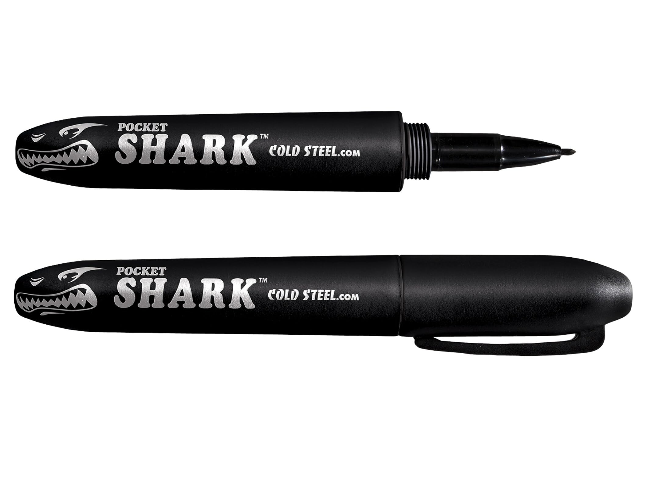 Pocket Shark Felt Tip Pen, Black, Grivory