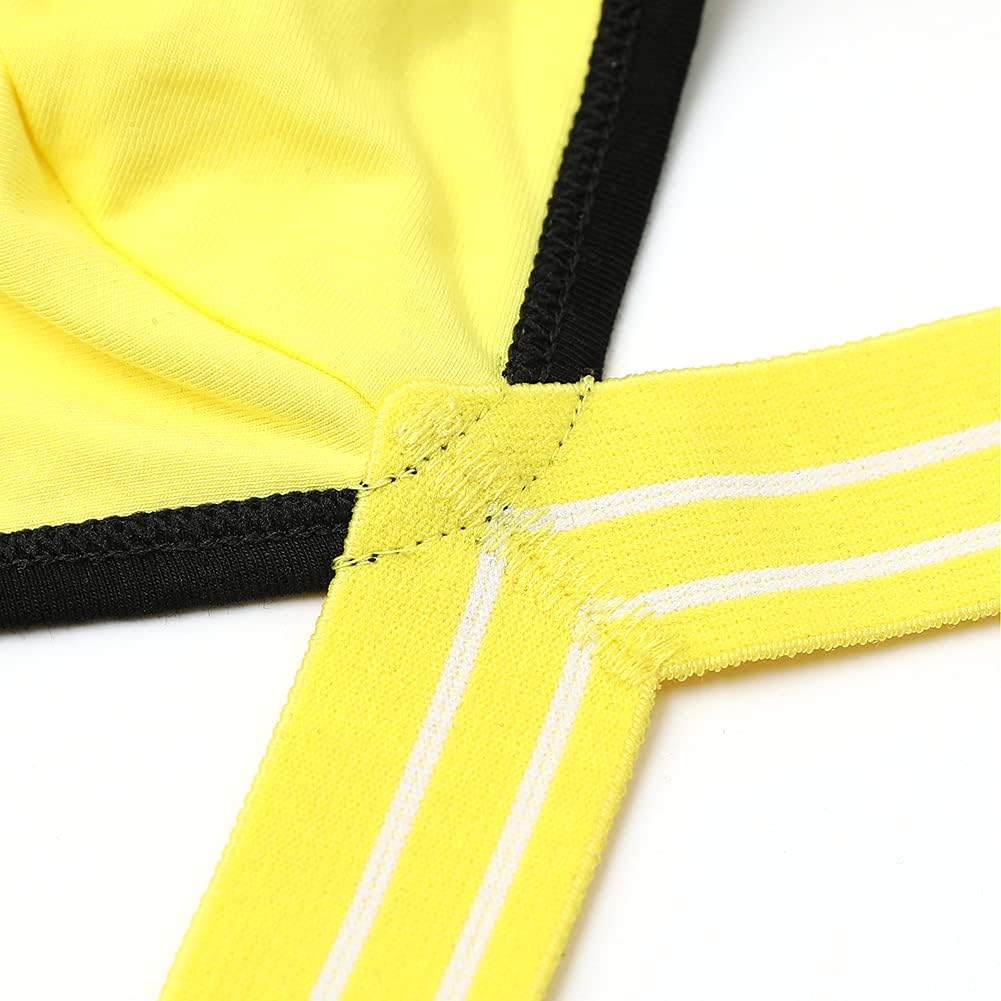 Men's Athletic Supporters Jockstrap 4-Pack Cotton Wide Waistband Active Underwear - Image 7