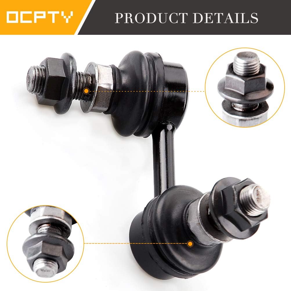 OCPTY - New 2-Piece fit for 2005-2012 Pathfinder for Infiniti Qx56 Armada-2 Rear Stabilizer/Sway Bar End Link Driver Passenger