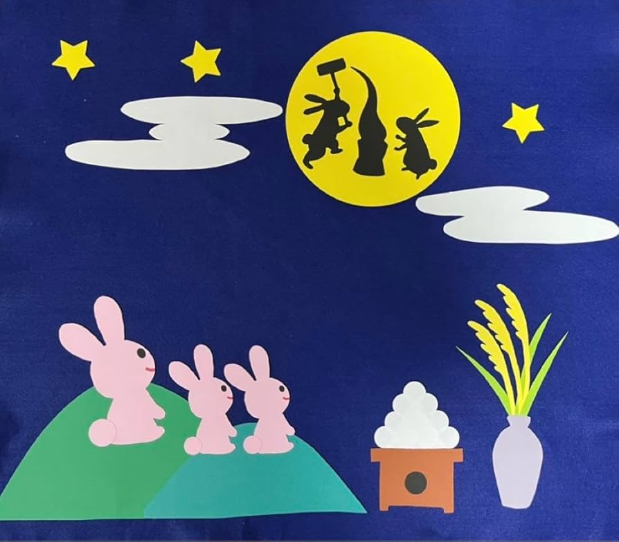 Amazon.co.jp: 壁面飾り 9月 お月見 うさぎ 老人施設 幼稚園 保育園 Amazon.co.jp: 壁面飾り 9月 お月見 うさぎ 老人施設 幼稚園 保育園