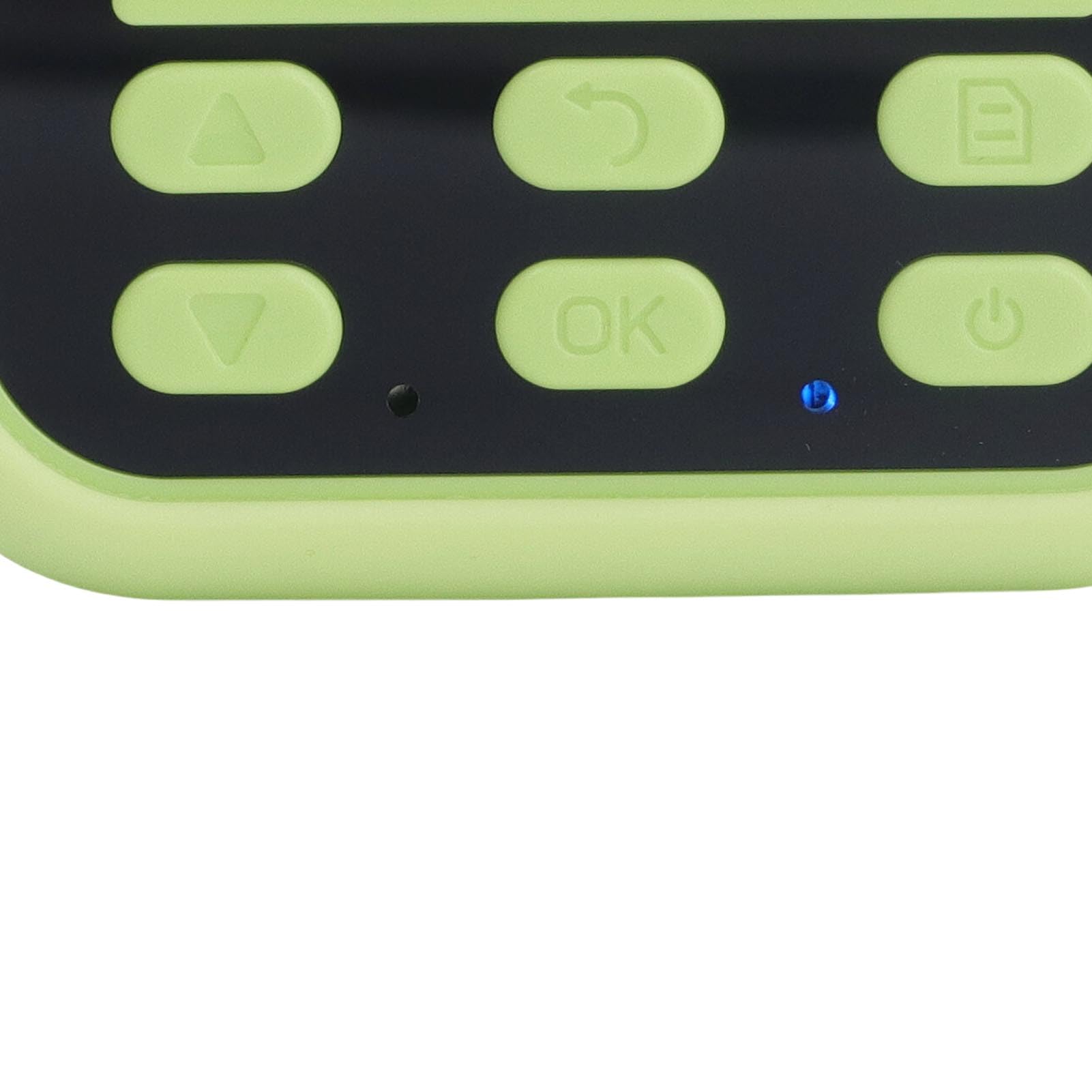Lazmin112 Appareil Photo Instantané, Double Objectif HD, 48MP 16x Zoom Numérique, Appareil Photo Instantané 1080P Selfies, avec Papier d'impression, Filtres Autocollants, Musique (Panda Vert)