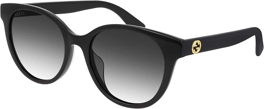 美品 GUCCI sunglasses unisex Black ribbon Round frame sunglasses in black | GUCCI® US