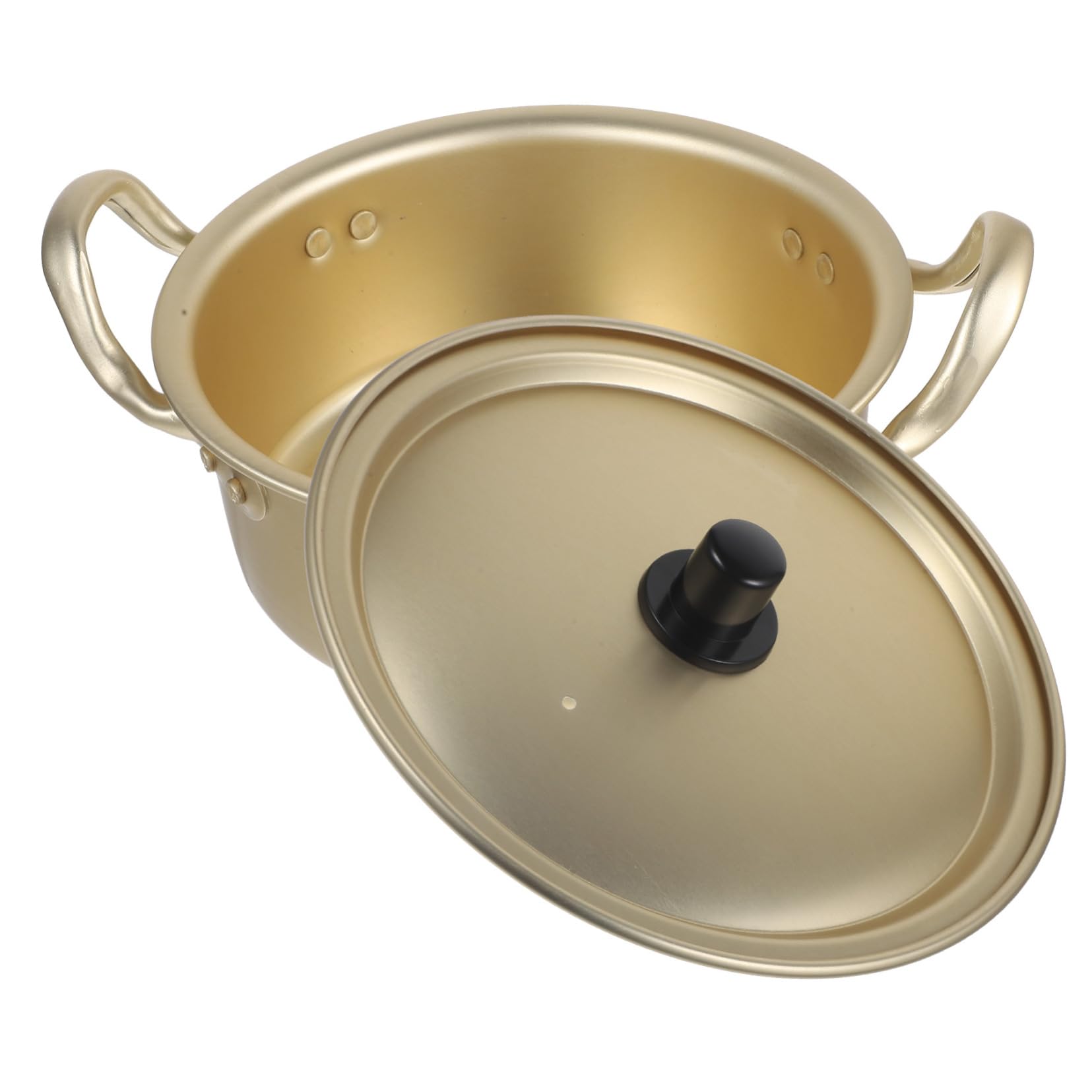 NAMOARLY Multi-purpose Aluminum Cooking Pot Health Stew Pot Instant Noodle Noodles Bowls Easy to Use