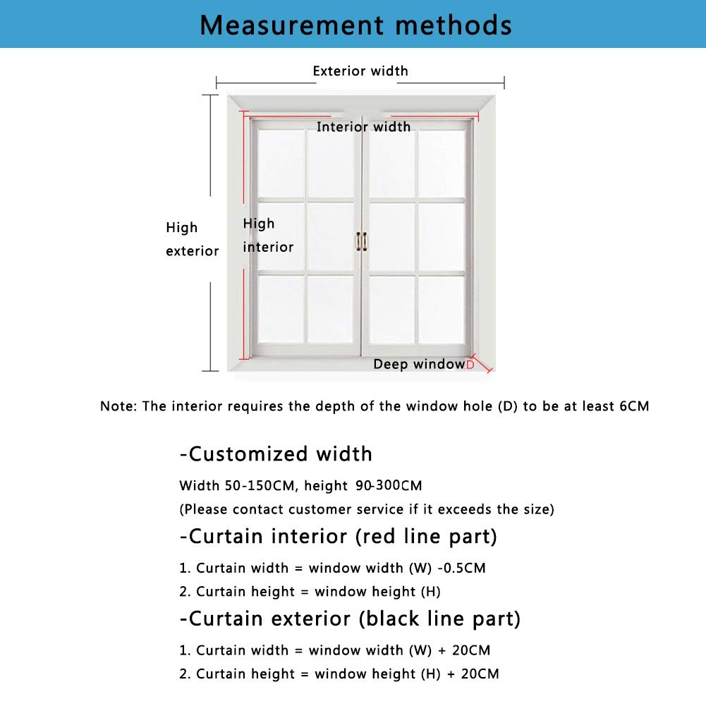 Store enrouleur occultant sans fil pour fenêtres; personnalisable automatique (laiton, 60 cm x 250 cm), idéal pour le bureau, la salle de bains et le balcon - Solution de blocage de la lumière et