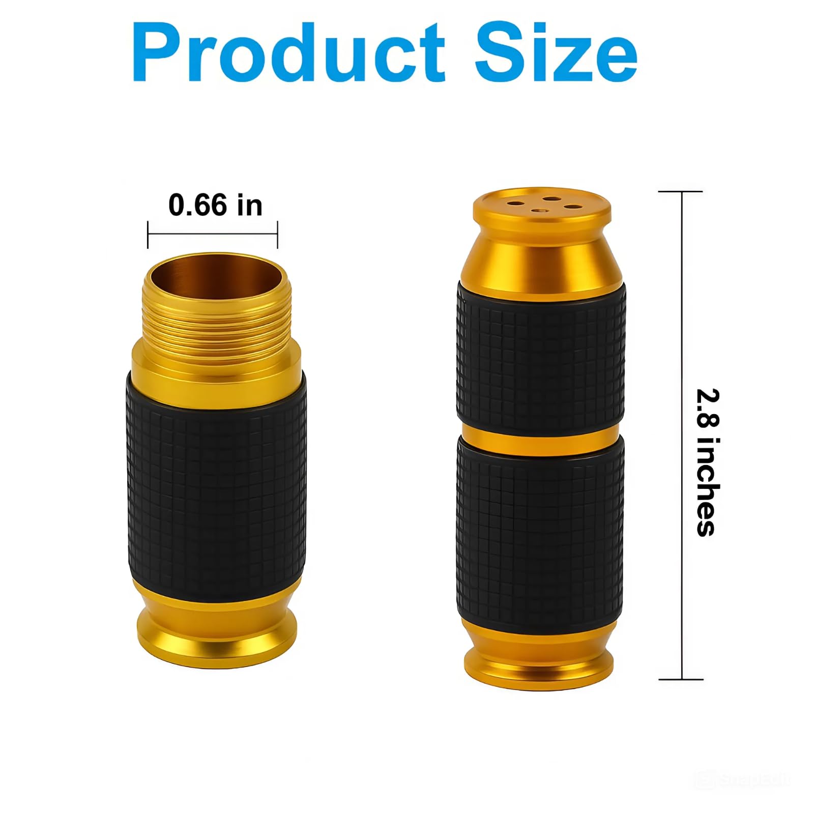 AKIRAMERUNA- Cream Dispenser Opener – 2 Pack (Gold & Silver) | Accessory for 8g Cream Dispensers