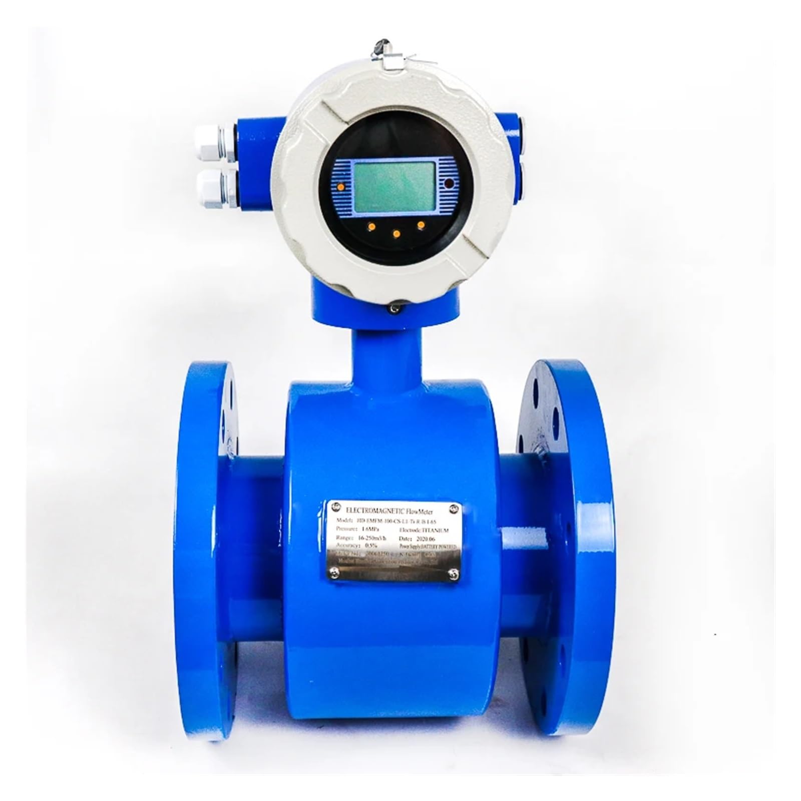 BALYDLUL Digital liquid electromagnetic flowmeter DN50 DN80 4-20MA RS485 flowmeter sensor(DN40)