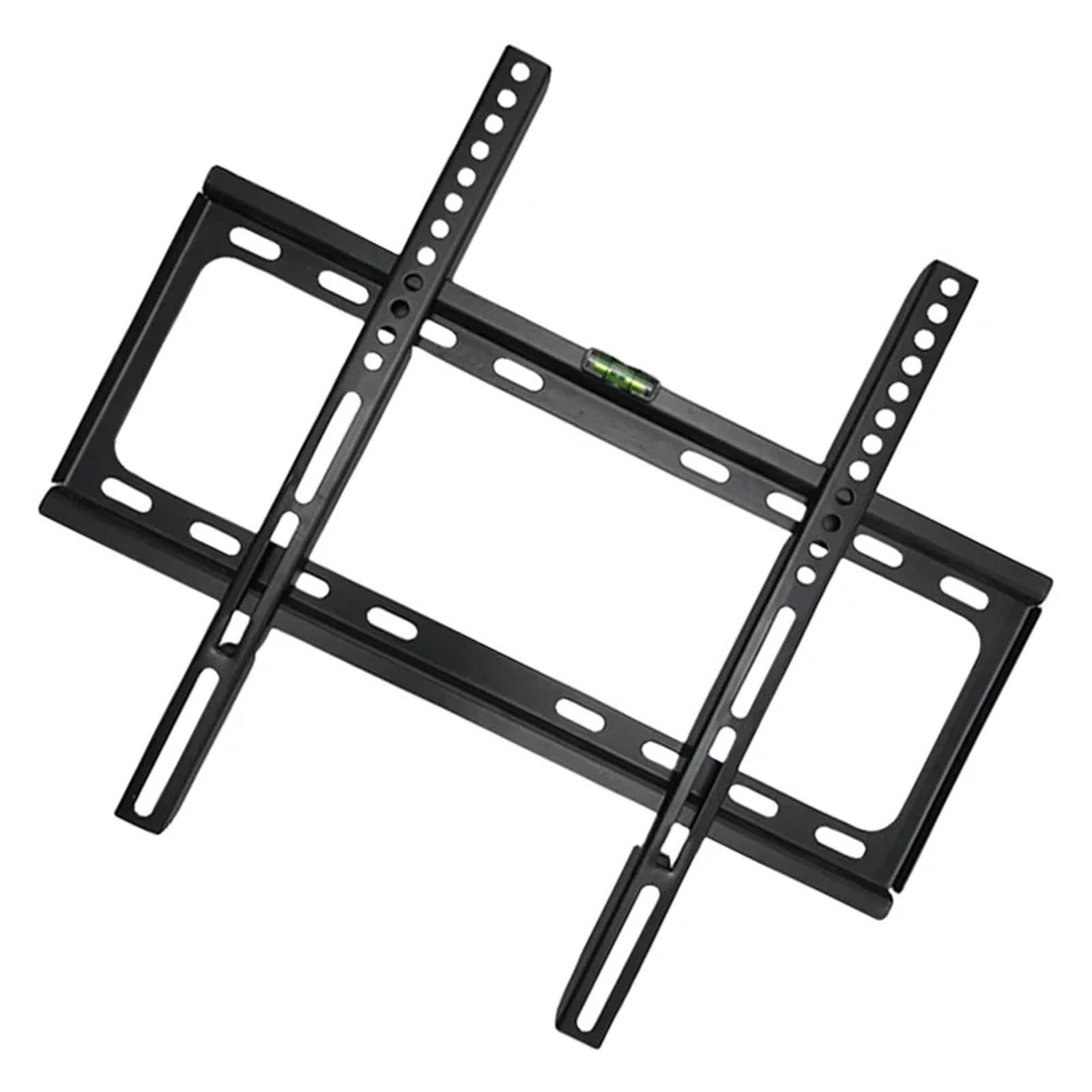 Supporto TV per schermi piatti da 26 a 63 pollici, staffa da parete regolabile con livella per monitor al plasma e curvi, compatibilità universale, facile installazione