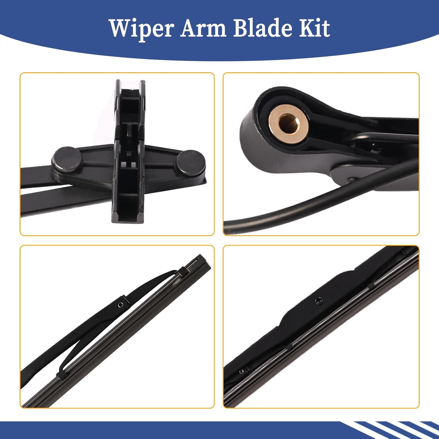 47778552 47405956 Wiper Arm Blade Kit For New Holland Track Loader C227 C232 C238 C213 TR270 TR310 TR320 TR340 Skid Steer Loader SV185 SV250 SV280 SR130 SR150 SR160 SR175 SR240 SR250