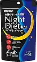 損傷あり　オリヒロ ナイトダイエットティー 40g(2g×20)ティーバック ORIHIRO ダイエット茶 ルイボスティー オリヒロナイトダイエットティー