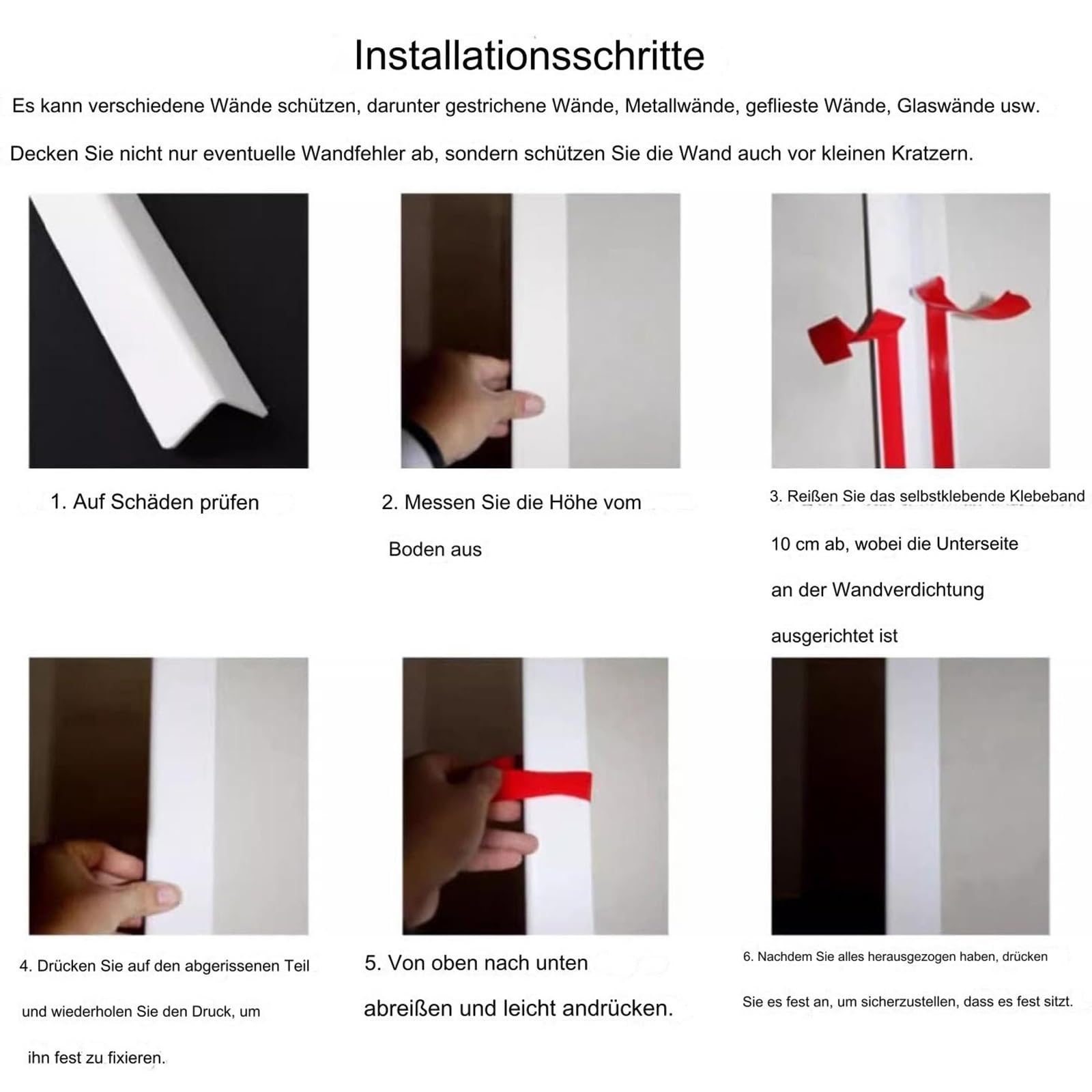Perfil Angular 3 Piezas, Protectores De Esquinas Transparentes Autoadhesivos Para Muebles, Protección De Bordes Fácil Instalación, Protectores De Ángulos Para Pared, Seguridad Infantil(100cm/3