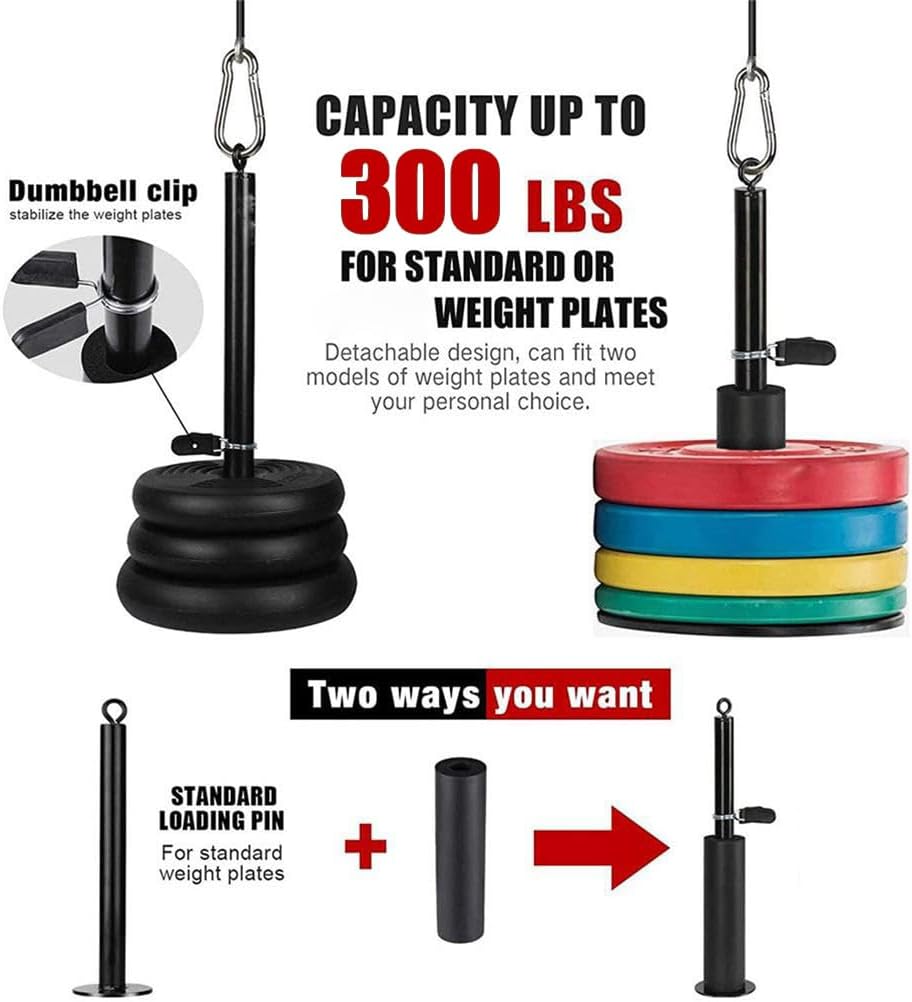 Forearm Wrist Roller Trainerwith Pulley System,Arm Strength Training Equipment for Biceps Triceps Shoulders,Gym Grip WorkoutMachine for Men Home