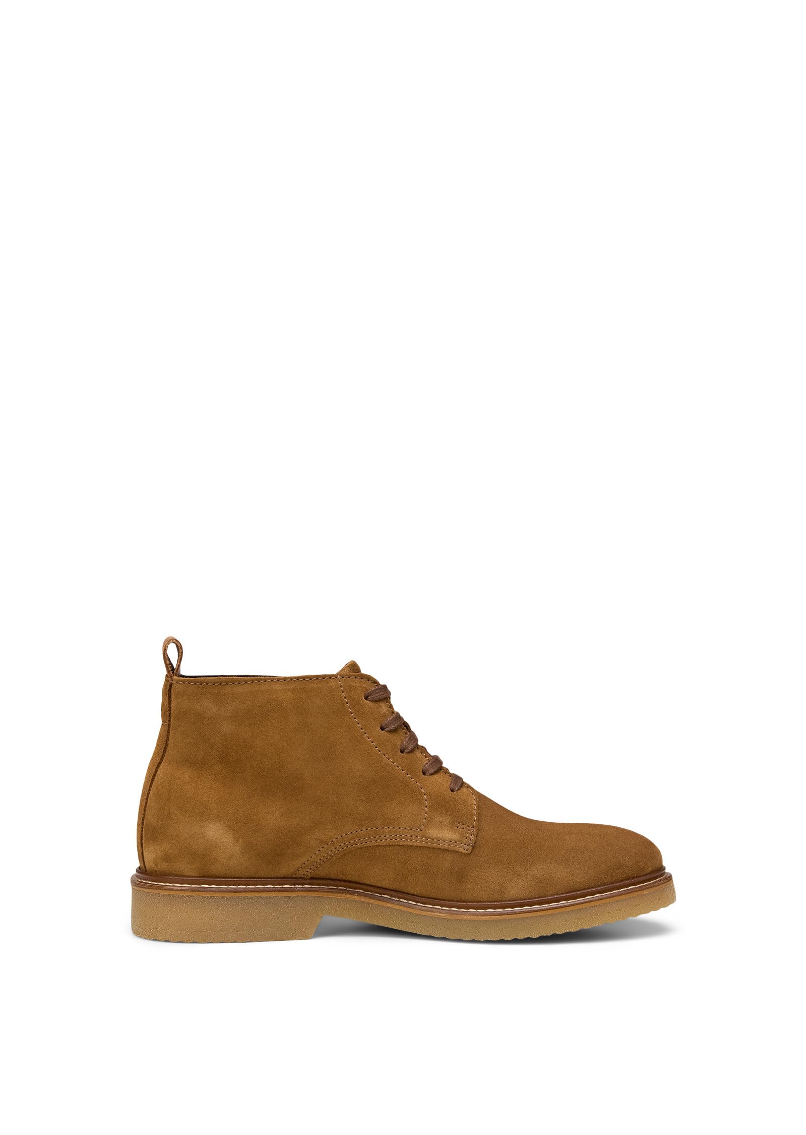 Marc O’ Polo Herren - Chelsea Boots Linus 4B in beige Rauleder