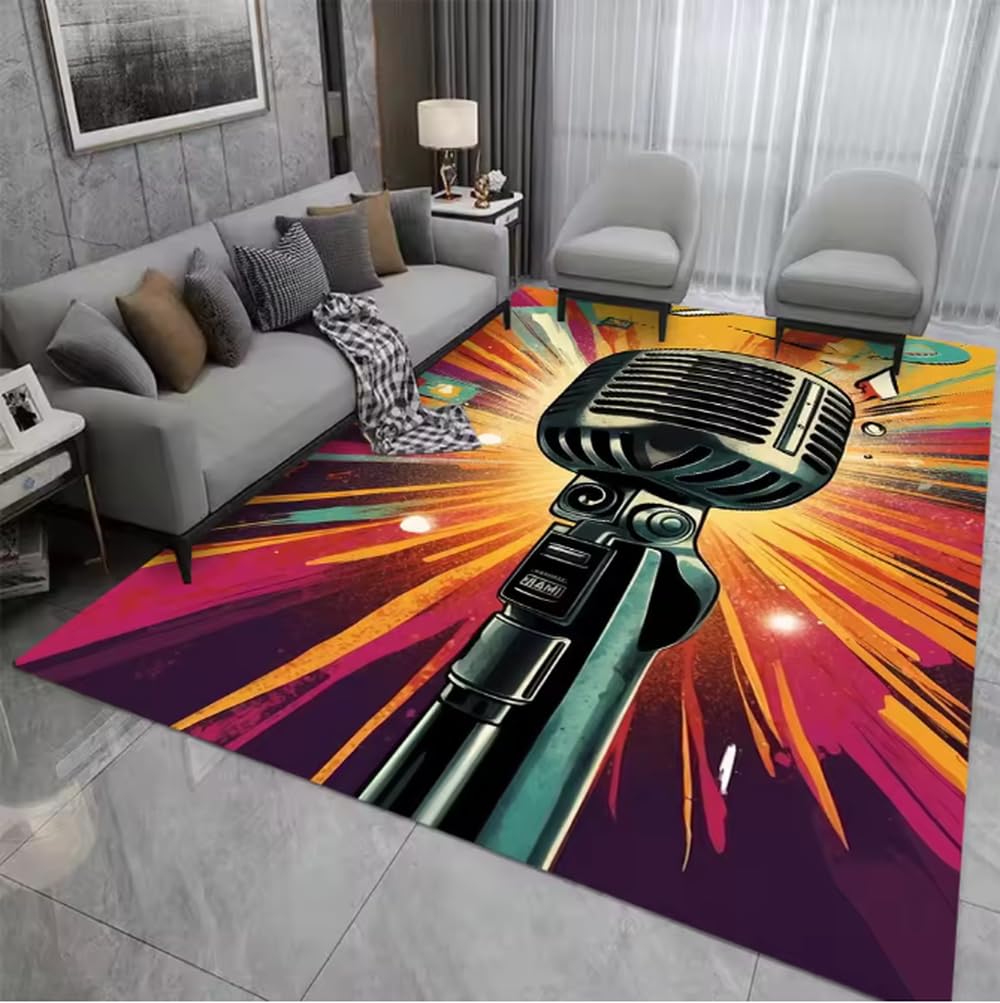 Tapis vintage de micro antidérapant et absorbant pour l'entrée de maison