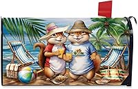 Vista 14 de Briarwood Lane Spring Happy Campers - Funda magnética para buzón estándar