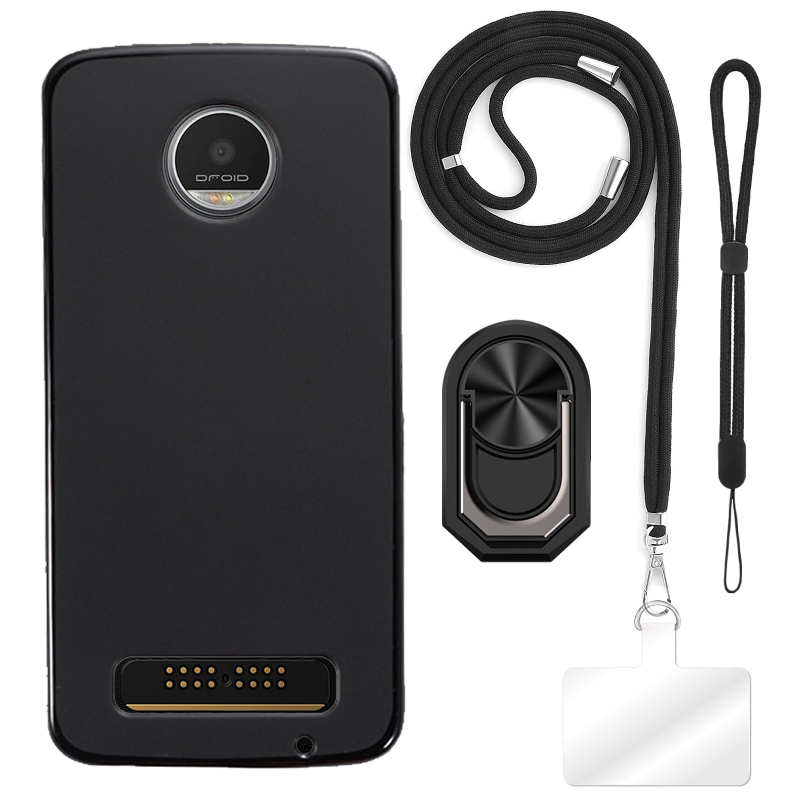 Amazon.co.jp: Motorola Moto Z Play(5.5インチ)用ケース+調節可能な