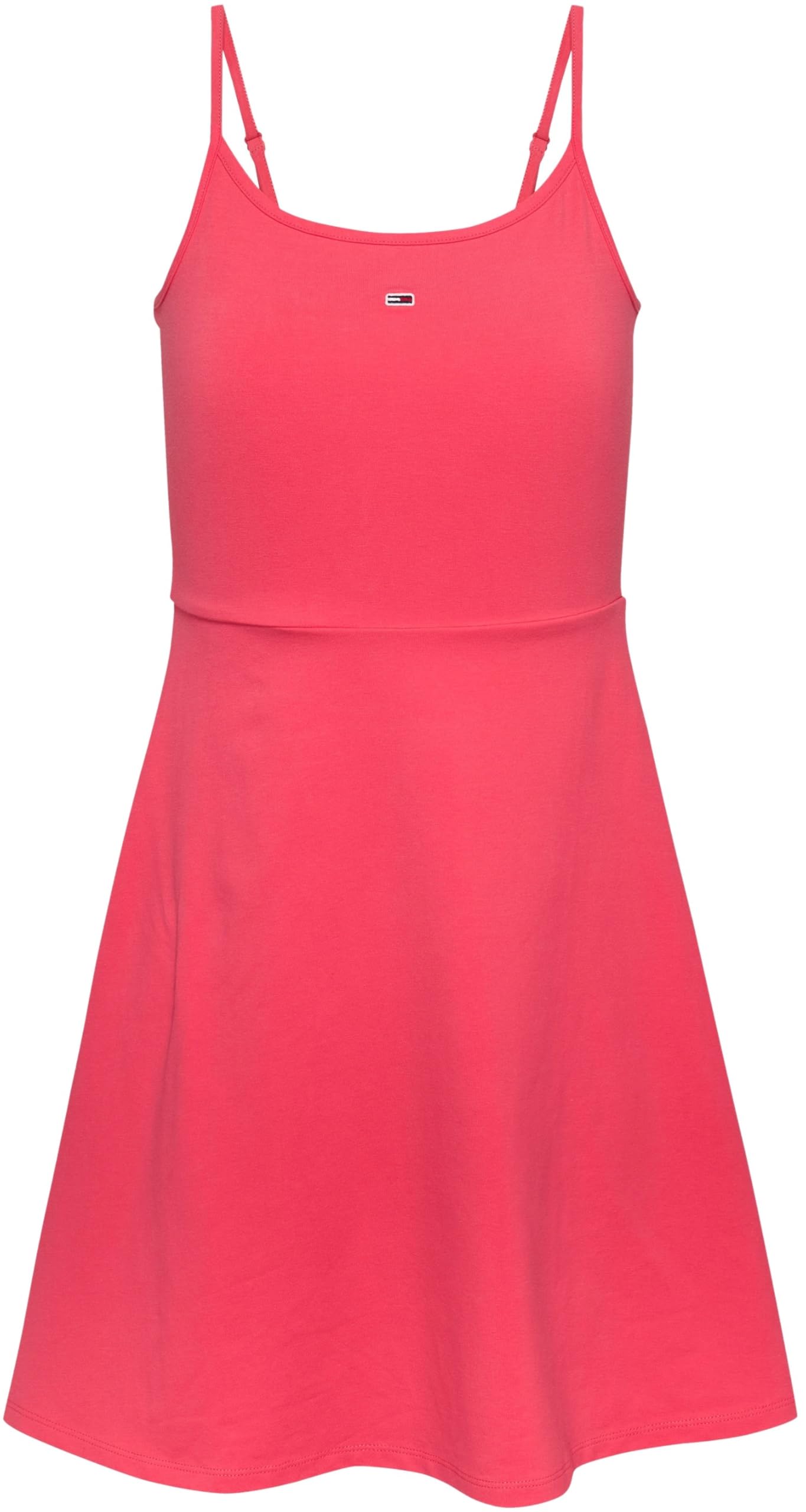 Tommy Jeans Vestido Mujer Essential Strap Flare con Tirantes Estrechos