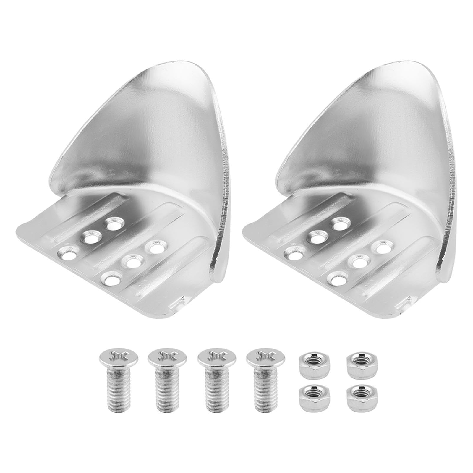 2 Pack Stilt Heel Brackets Replacement with Adjustable Positions for Multiple Use in High Wall Painting and Construction Adjustable Stilt Kits