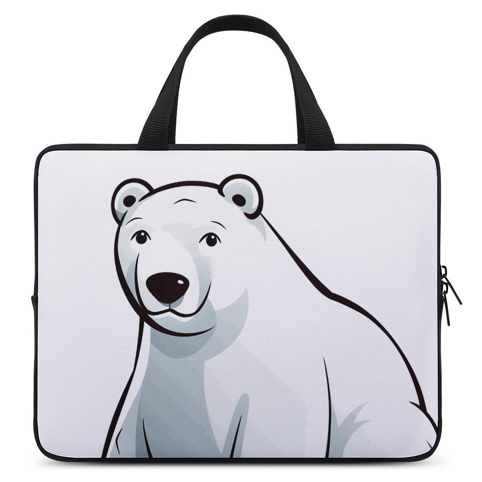 Housse ordinateur 15" ours polaire pochette tablette PC portable