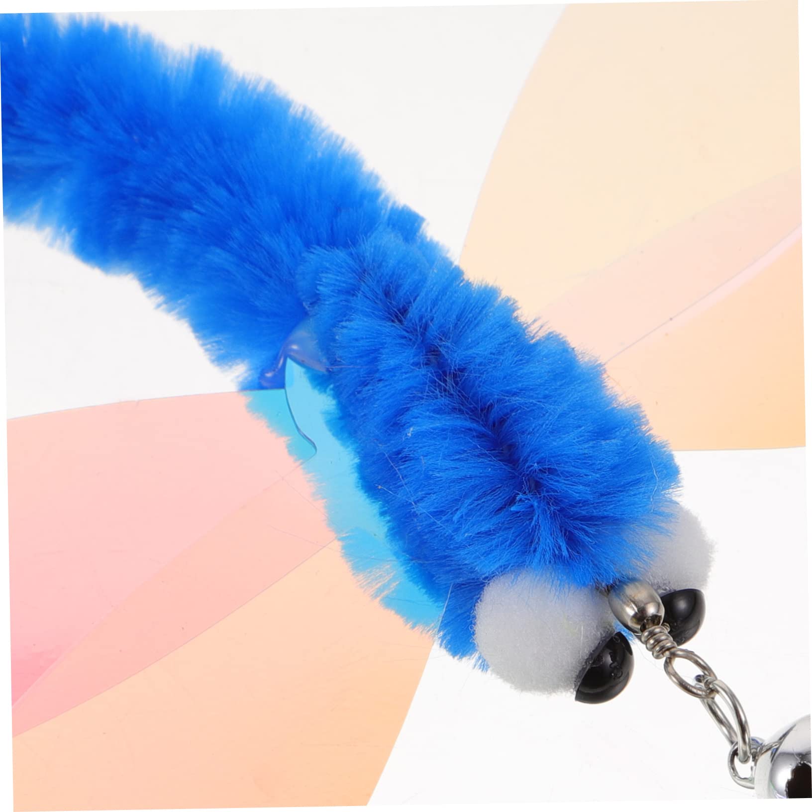 Toddmomy 40pièces Jouets De Remplacement pour Chat Kit De Jouets à Agiter Accessoires De Jeux Interactifs avec Libellules Et