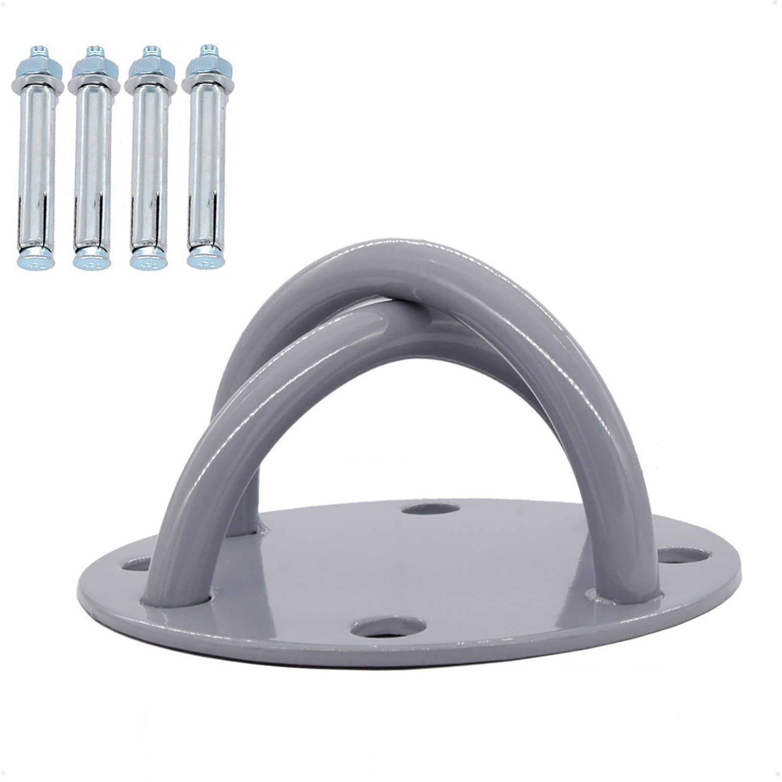 Bolivia's Ceiling Mount Anchor, Suspension Bracket with 4 Expansion Screws, Resistance Band Wall Anchor, Straps X Mounts Anchor for Olympic Rings Training Ropes Resistance Band and Boxing Equipment