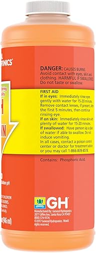 Miniatura 13 de General Hydroponics pH Up Liquid Premium Buffering - Líquido para mayor estabilidad, 1 cuarto de galón
